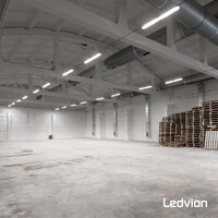 Ledvion 2ft LED Tube - 7W - 6500K - Daylight - T8 - 1120 Lumen - Replaces 18W - High Efficiency
