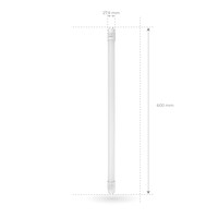 Ledvion 2ft LED Tube - 7W - 6500K - Daylight - T8 - 1120 Lumen - Replaces 18W - High Efficiency