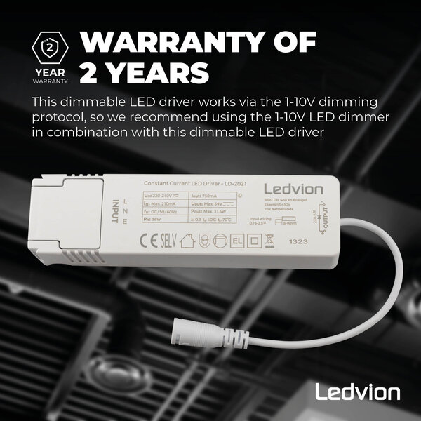 Ledvion LED Driver for Lumileds LED Panels