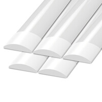 Ledvion 5x 5ft LED Batten - Samsung LED - 40W - 5600lm - 4000K - Cool White - Twin - Slimline - 5 Year Warranty