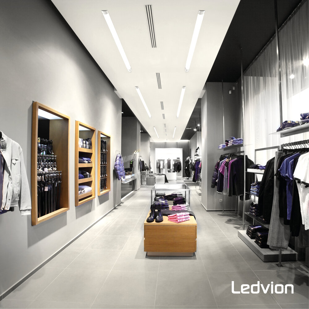Ledvion 15x 5ft LED Batten - Samsung LED - 40W - 5600lm - 4000K - Cool White - Twin - Slimline - 5 Year Warranty