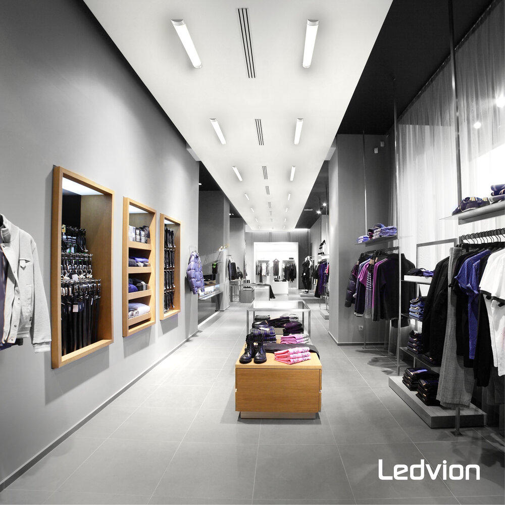Ledvion 10x 2ft LED Batten - Samsung LED - 15W - 2100lm - 4000K - Cool White - Twin - Slimline - 5 Year Warranty