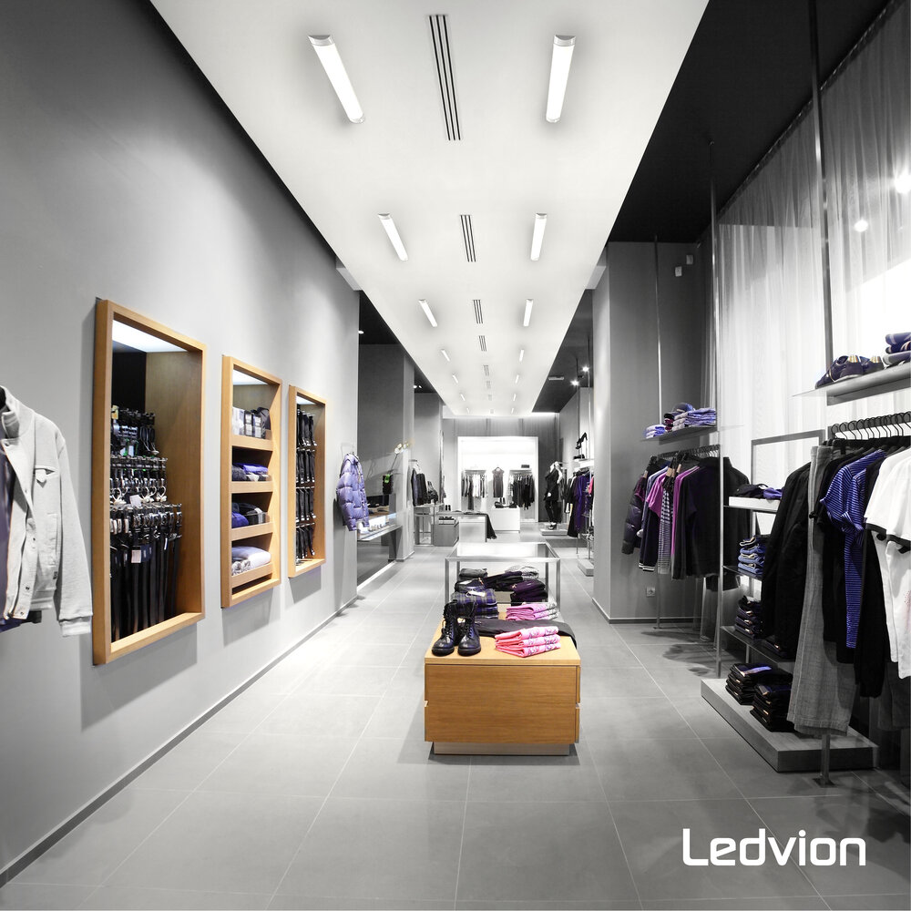 Ledvion 20x 2ft LED Batten - Samsung LED - 15W - 2100lm - 4000K - Cool White - Twin - Slimline - 5 Year Warranty