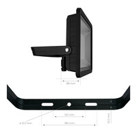 Ledvion LED Floodlight 200W - Osram LED - IP65 - 6500K - 24.000 Lumen - 5 Year Warranty