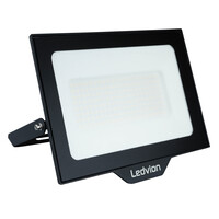 Ledvion LED Floodlight 100W - Osram LED - IP65 - 4000K - Cool White - 12.000 Lumen