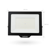 Ledvion LED Floodlight 150W - Osram LED - IP65 - 4000K - Cool White - 18.000 Lumen