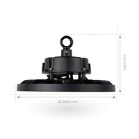 Ledvion LED High Bay 100W - 5 Year Warranty - 6000K - IP65 - Dimmable - 180lm/W - 120° - Sosen Driver