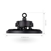 Ledvion LED High Bay 200W - 5 Year Warranty - 6000K - IP65 - Dimmable - 180lm/W - 120° - Sosen Driver