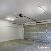 Ledvion 2ft LED Batten with PIR Sensor - T8 Fixture - IP65 - Single - Non Corrosive - Suitable for 1x LED Tube