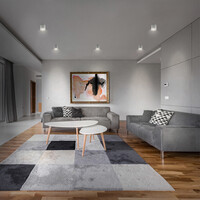 Ledvion 4x LED Single Ceiling Spotlight - 3W - Warm White - Dimmable - Adjustable - Modern - Round - Surface Mount Downlight - White