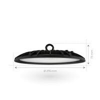 Ledvion LED High Bay 100W - Osram LED - 3000K - IP65 - 110lm/W - 90° - 2 Year Warranty