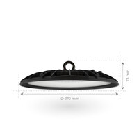 Ledvion LED High Bay 100W - Osram LED - 4000K - IP65 - 110lm/W - 90° - 2 Year Warranty
