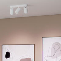 Ledvion LED Ceiling Spotlight With 3 Lights - GU10 - Dimmable - Adjustable - White