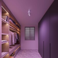 Ledvion Smart LED Ceiling Spotlight With 2 Lights - 4.9W - RGB+CCT - Dimmable - Adjustable - White