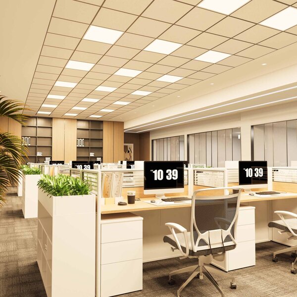 Ledvion 6x LED Panel 60x60 - 36W - 100 Lm/W - 3000K - Flicker Free - UGR <22 - 3 Year Warranty