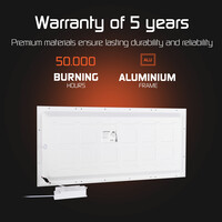 Ledvion Lumileds LED Panel 60x30 - 20W - 125 Lm/W - 4000K - 5 Years Warranty