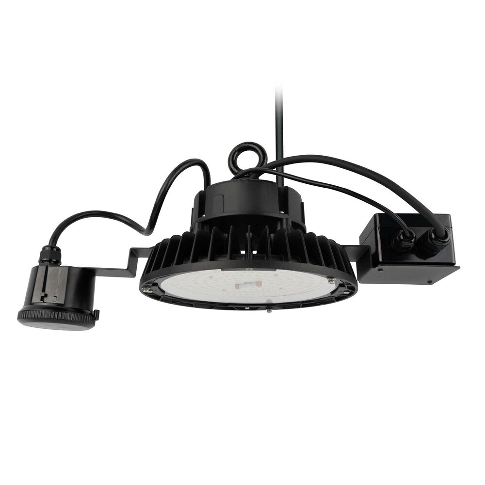 Ledvion High Bay LED lamp 100W with Sensor - Philips Driver - 120° - 175lm/W - 6500K - IP65 - Dimmable - 5 Year Warranty