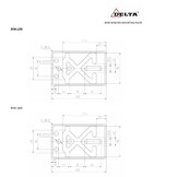 DELTA Handseilwinde Edelstahl BHW1800 660 kg