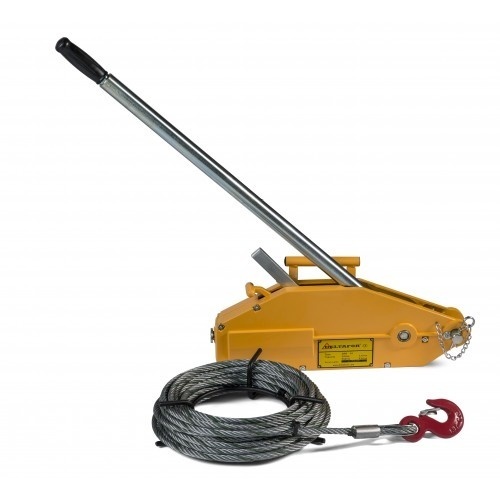 Deltafor Greifzug 1600 kg mit 20 Meter Stahlseil
