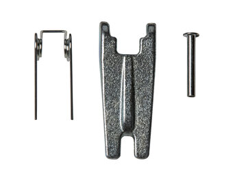 Deltalock Güteklasse 10 Klappenset für Gabelhaken 6 mm
