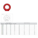 Güteklasse 8 Ringmutter M42 24 Tonnen