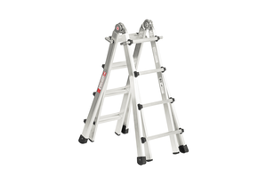 Euro-Vario Teleskopleiter 4x4 Stufen