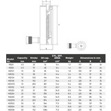 HSS Einfachwirkende Mehrzweck-Zylinder 10 Tonnen