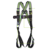 Standard-Auffanggurt mit 3 Befestigungspunkten und Schnellverschlüssen
