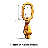 pewag Güteklasse 10 Anschlagkette 4-Strang 13 mm 14.000 kg