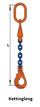 pewag Güteklasse 10 Kettengehänge 13 mm 6700 kg