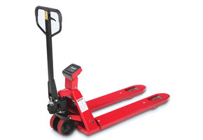 Palettenwagen mit Waage