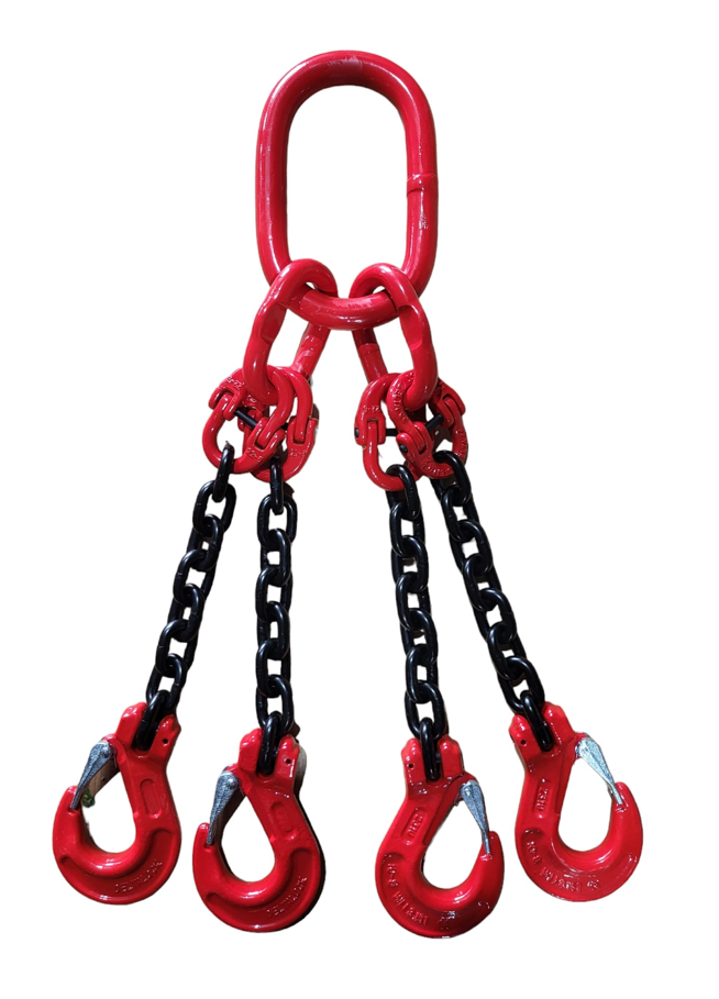 Güteklasse 8 Anschlagkette 4-Strang 6 mm 2350 kg