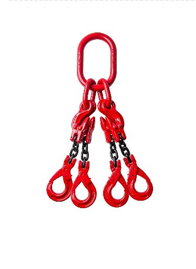 Güteklasse 8 Anschlagkette 4-Strang 6 mm 2350 kg