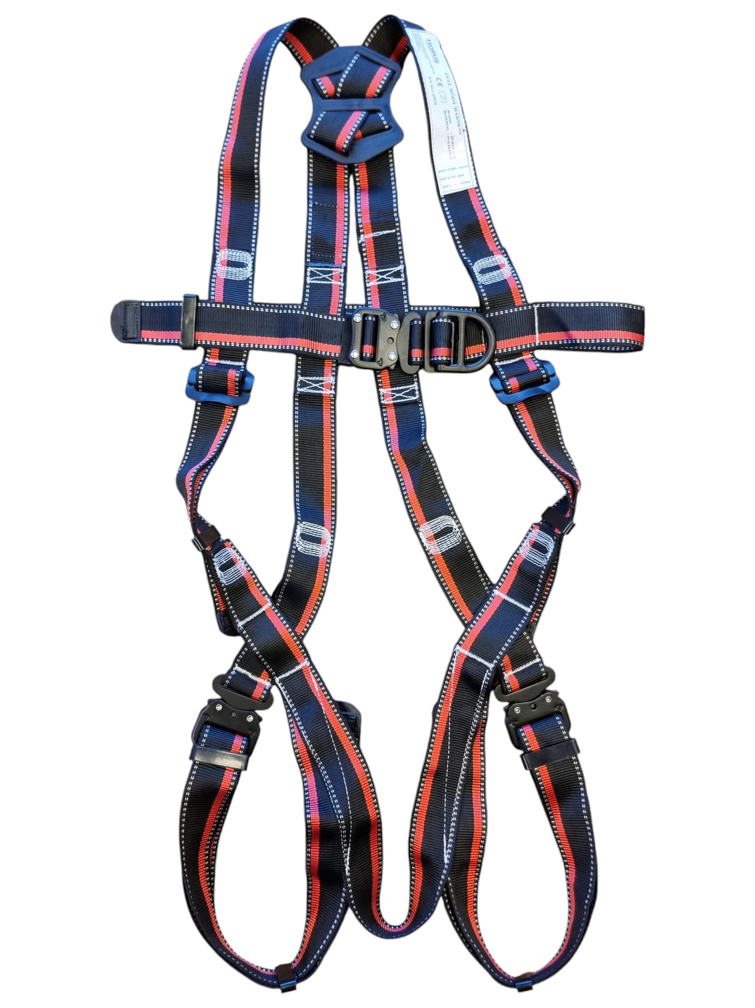 HORUS SAFETY Standardgurt mit 2 Befestigungspunkten und Schnellverschlüssen