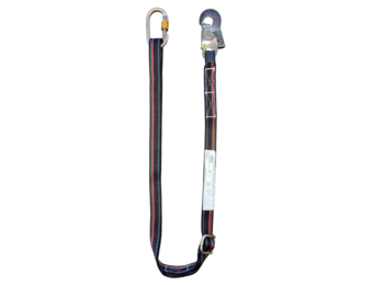 HORUS SAFETY Verstellbare Positionierungsleine, 2 Meter