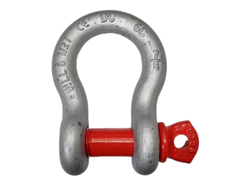 Geschweifte Schäkel mit Schraubbolzen 9,5 Tonnen