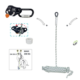 11mm Kernmantelseil Länge 30 Meter