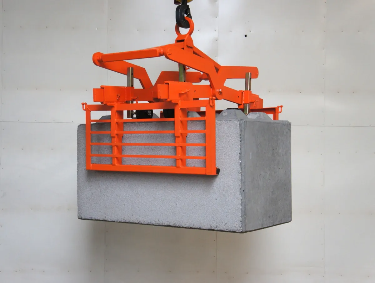 Mechanische automatische klammer beton