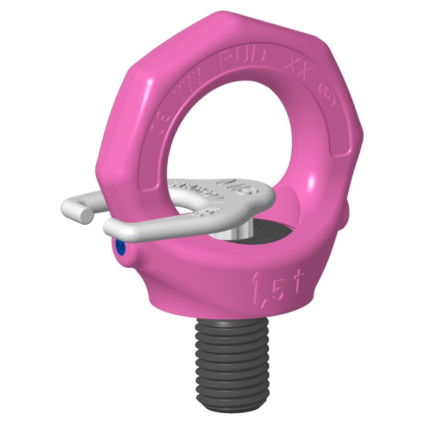 RUD VIP VRS-F Drehbare Ringschraube mit Sternprofilschlüssel M56 (16/50t) -