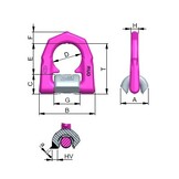 RUD Lastbock schweißbar VLBS, ohne Feder