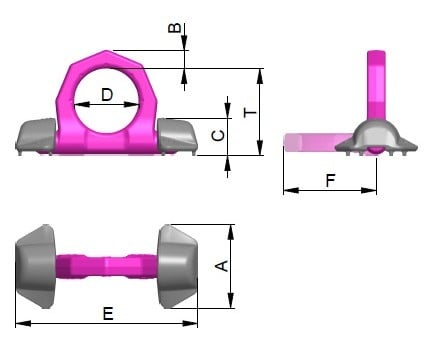RUD VRBS Ringbock schweißbar Güteklasse 10