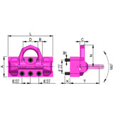 RUD Ringbock VRBG-FIX auf Platte Güteklasse 10