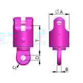 RUD VIP VWA Wirbeladapter, drehbar unter Last