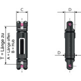 RUD VIP-VLE Längeneinstellung Spannschloss