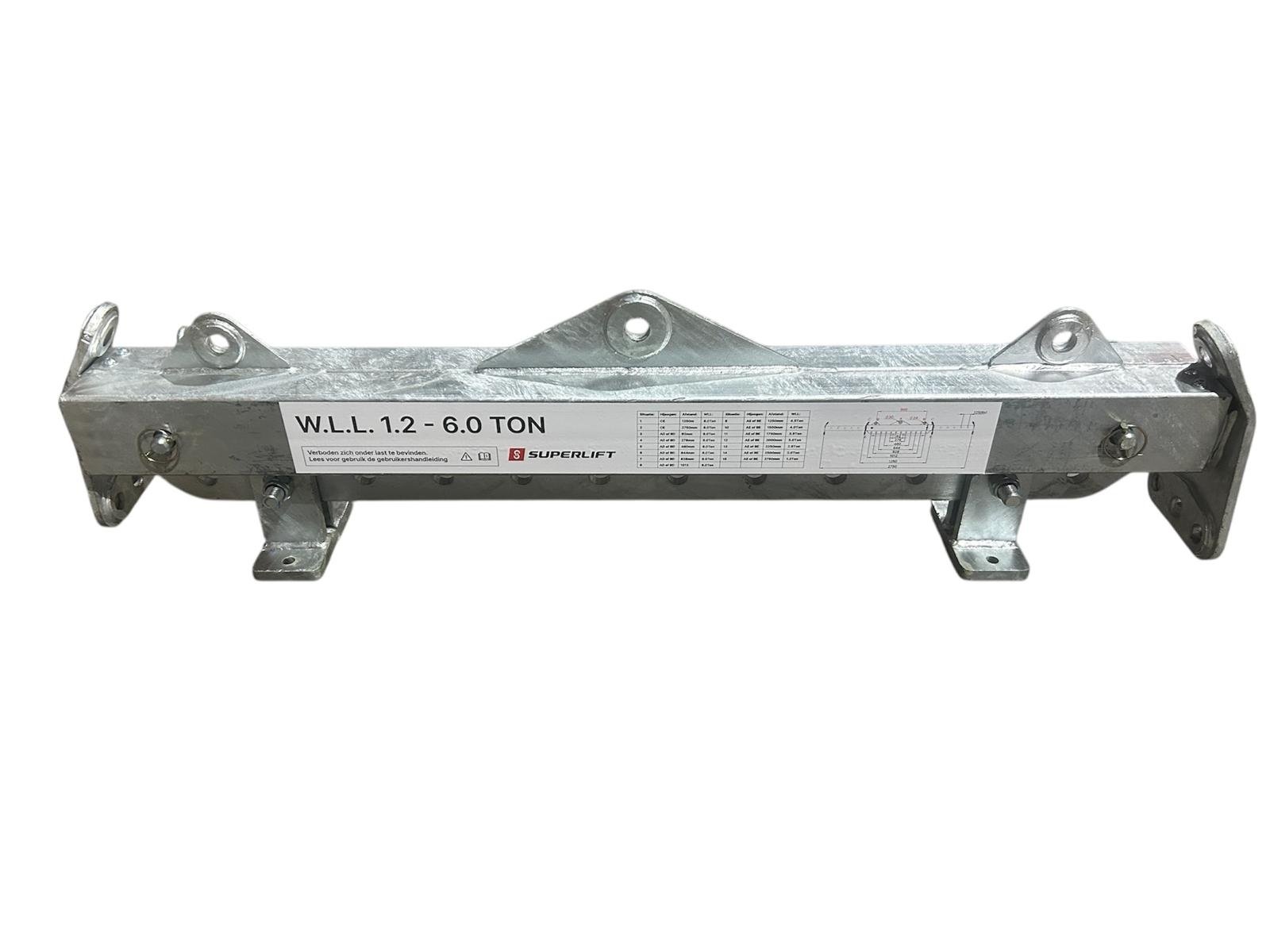 Spreiztraverse ausziehbar 1,2-6 Tonnen EVU1.2-6