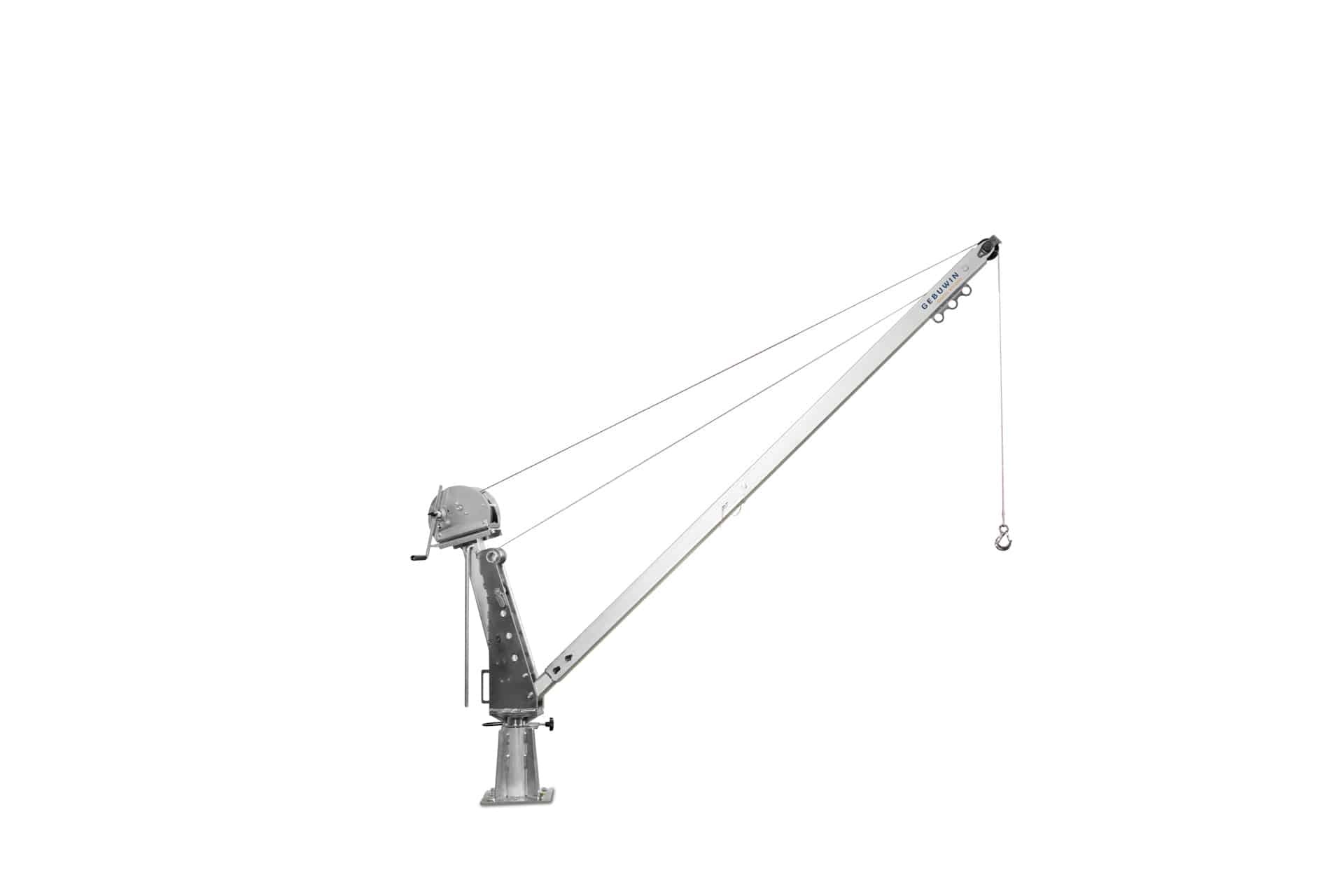 Davit Drehkran 900kg. 2 meter Länge