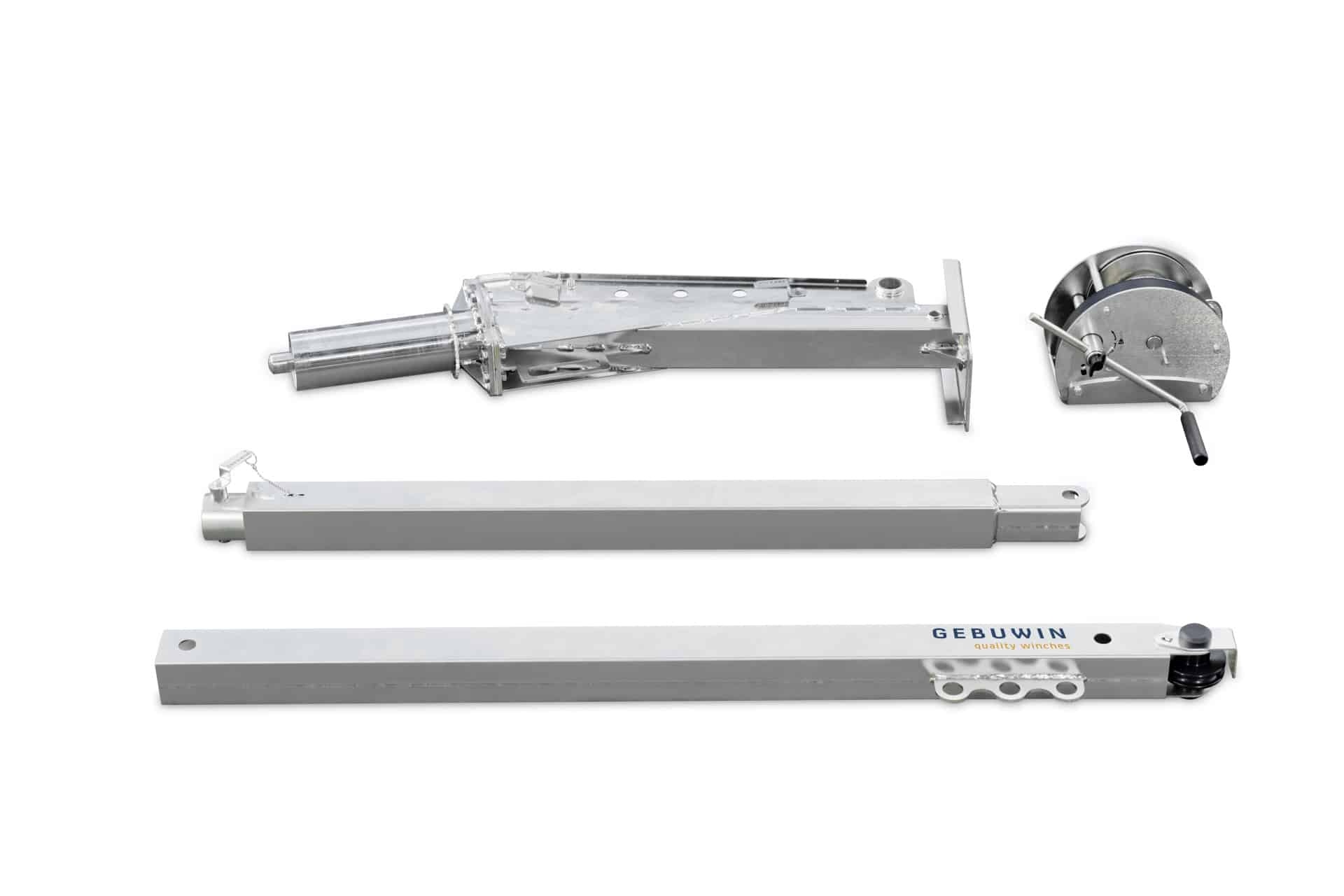 Davit Drehkran 900kg. 2 meter Länge