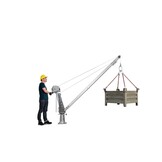 Davit Drehkran 900kg. 2 meter Länge
