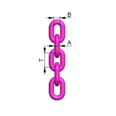 RUD 13mm VIP-Kettengehänge 2-Strang mit Sicherheitshaken VCGH Güteklasse 10 WLL 9,5/6,7 Ton