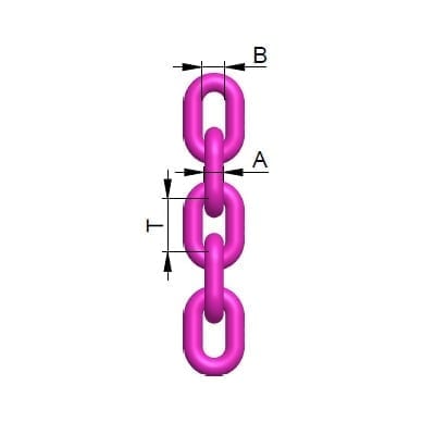 RUD 6mm RUD VIP-Kranzkette einfach, verkürzbar Güteklasse 10 WLL 1,65 / 1,2Ton